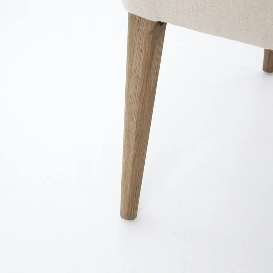 Kurt Dining Chair-Dark Linen by FOUR HANDS