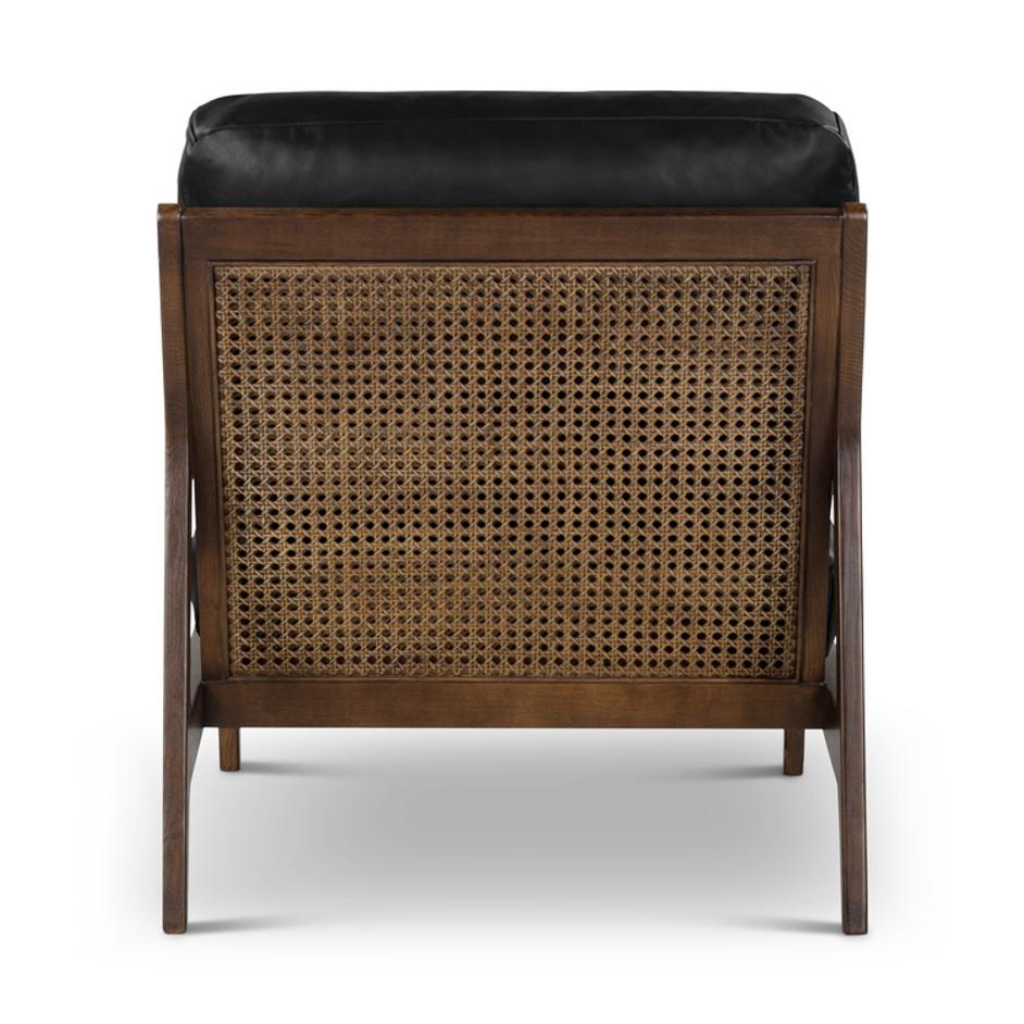 Carmelo Leather Accent Chair by Urbia Imports