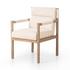 Kiano Dining Armchair In Charter Oatmeal by FOUR HANDS