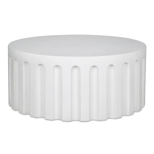 Eris Outdoor Coffee Table White by Moes Home