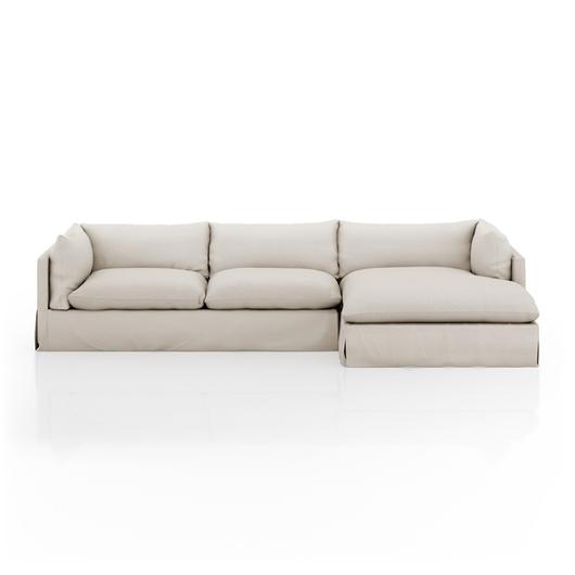 Habitat Slipcover 2-Piece Sectional - Valley Nimbus by Four Hands