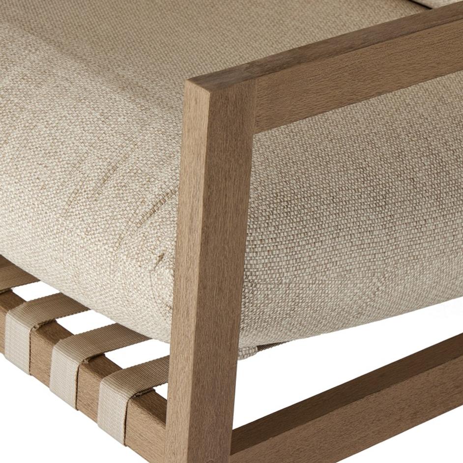 Aiken Outdoor Rocking Chair In Faye Sand by FOUR HANDS