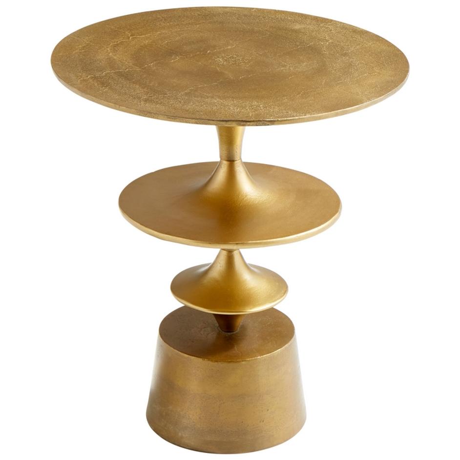 Eros Table In Aged Brass by Cyan Design