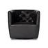 Hanover Swivel Chair In Heirloom Black by FOUR HANDS