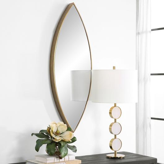 Ellipse Gold Mirror by Uttermost