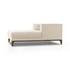 Dylan Chaise Lounge In Kerbey Taupe by Four Hands
