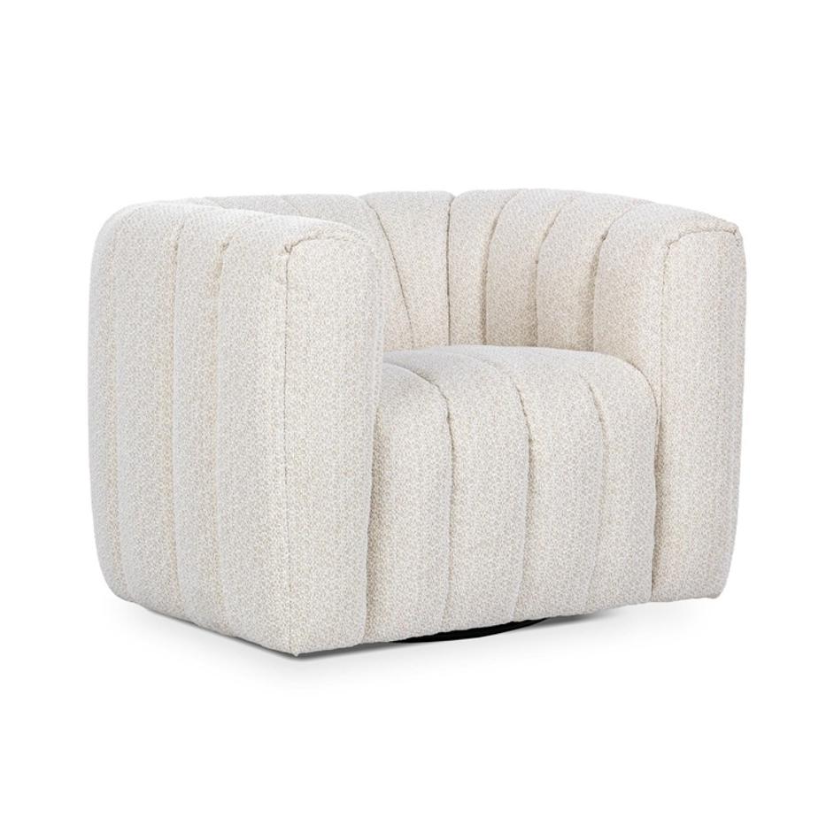 Lexa Upholstered Swivel Chair by Classic Home