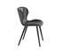 Arabella Dining Chair - Bravo Portabella / Polo Club Kohl Grey by Sunpan