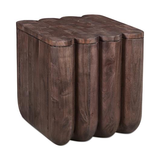 Punyo Punyo Accent Table Espresso Brown by Moes Home