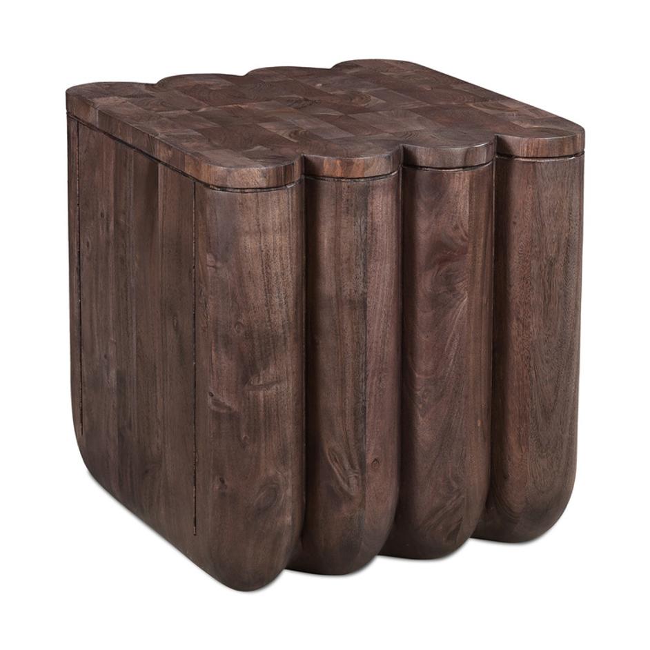 Punyo Punyo Accent Table Espresso Brown by Moes Home