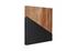 Geometry Wood Wall Tiles, Chamcha Wood, Natural, Black by PHILLIPS COLLECTION