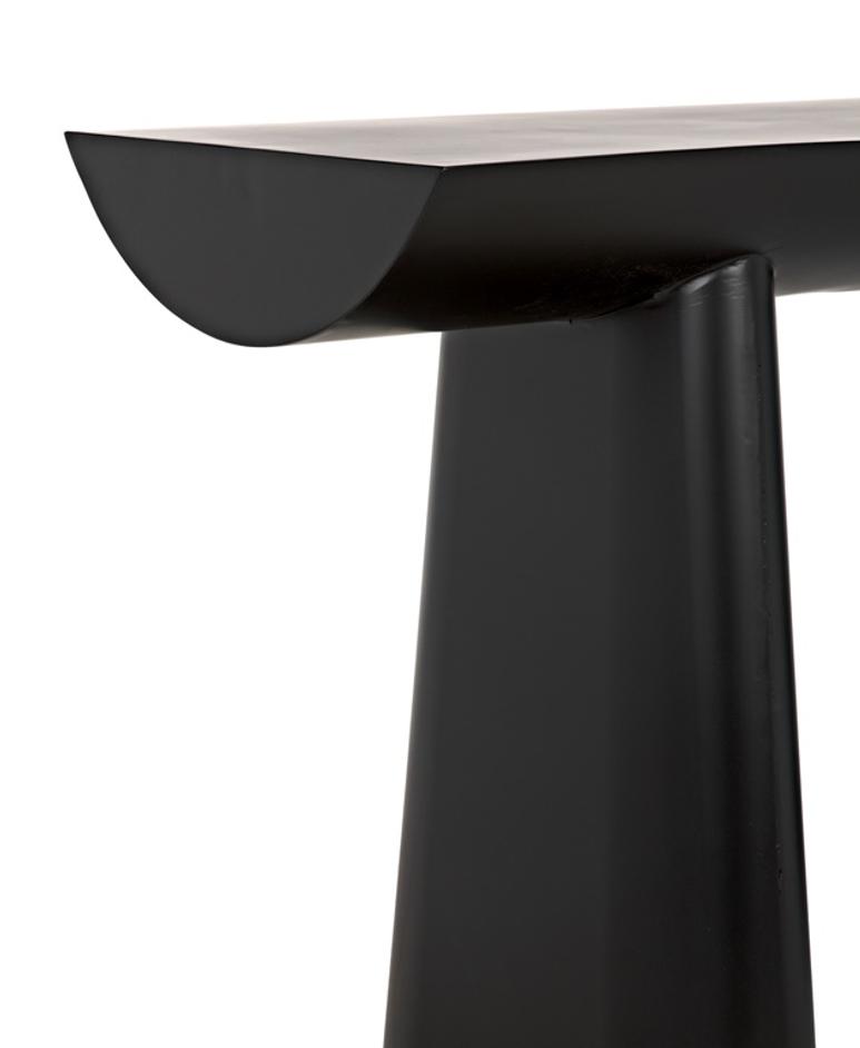 Winston Console, Black Metal by Noir Furniture
