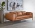 BURR SOFA - BEHIKE SADDLE LEATHER by Sunpan