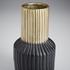 Allumage Vase in Matt Black and Gold by Cyan Design
