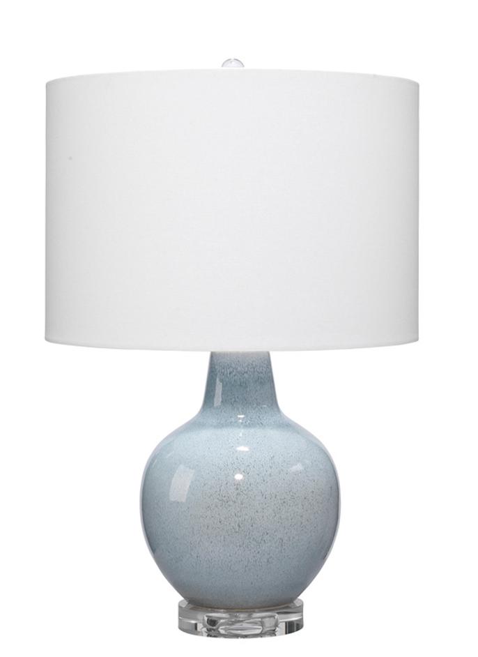 Aubrey Ceramic Table Lamp, Blue by Jamie Young