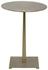 Stiletto Side Table, Metal with Brass Finish by Noir Furniture