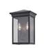 Gable AC8161BK Outdoor Wall Light in Black by Artcraft