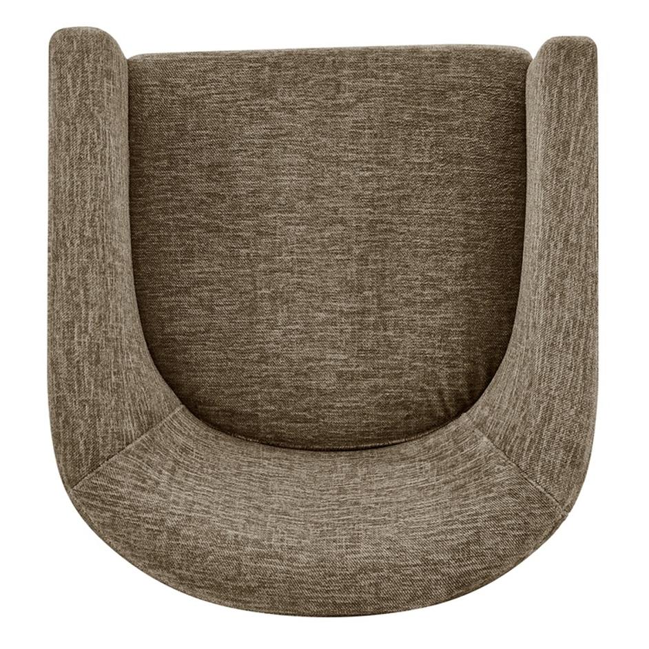Jennifer Fabric Accent Arm Chair, Pasadena Taupe by New Pacific Direct