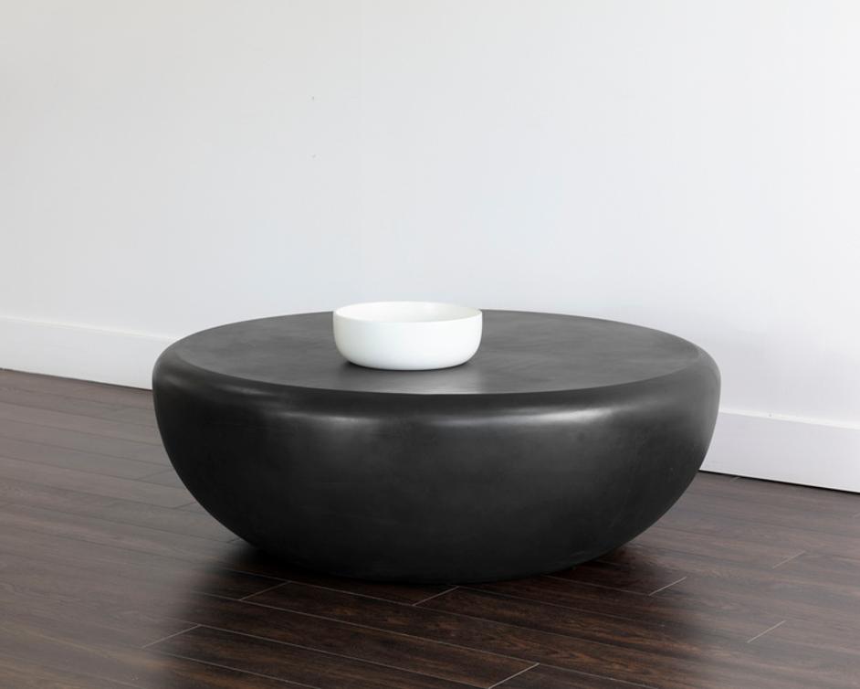IOLITE COFFEE TABLE - BLACK by Sunpan