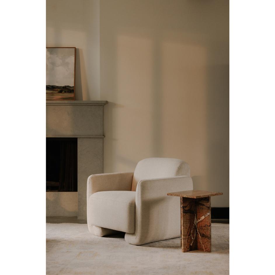 Blair Accent Table Golden Forest Marble by Moes Home