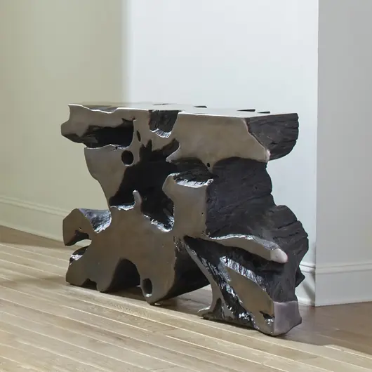 Venice Freeform Console, Bronze by PHILLIPS COLLECTION