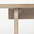 Aida 18H Light Gray Wood Dining Bench by Mercana