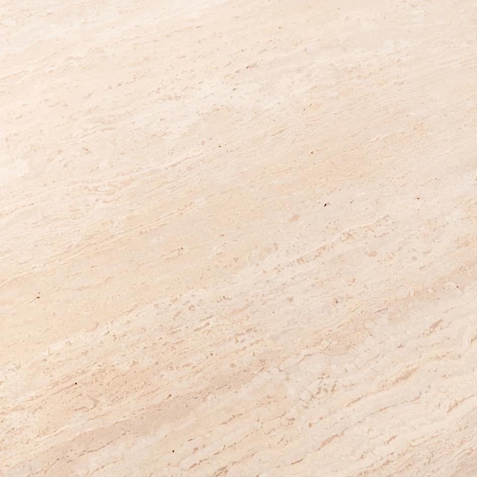 Malani Travertine Round Dining Table by Classic Home