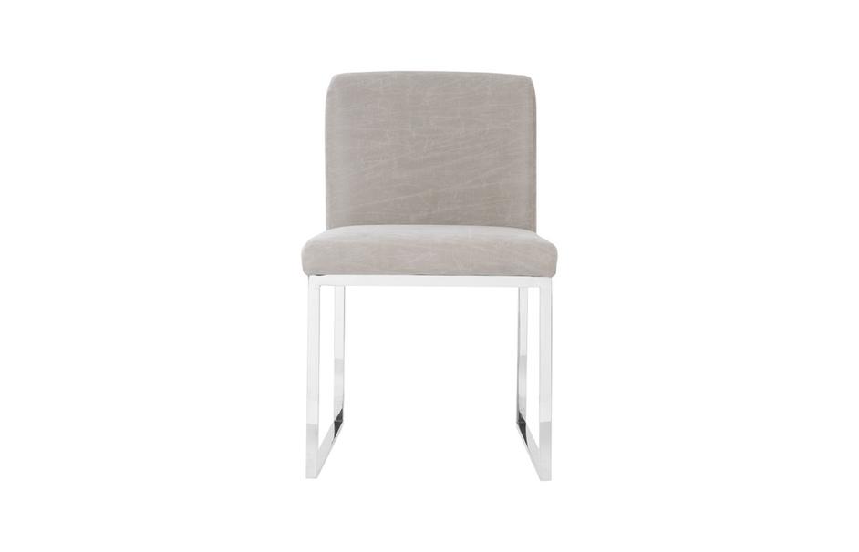 Frozen Dining Chair, Vintage Gray Taupe by PHILLIPS COLLECTION