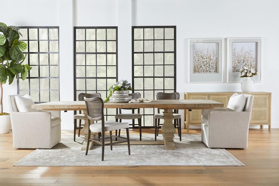 Monastery Extension Dining Table by Essentials For Living