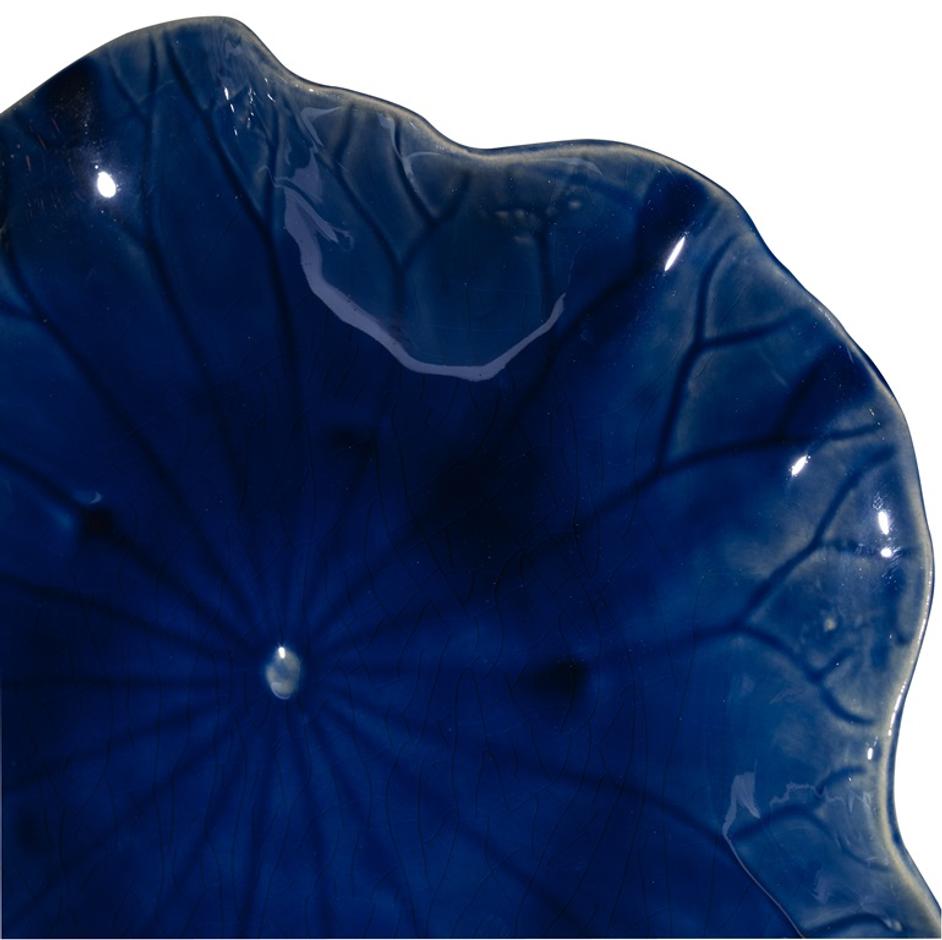 Abella Blue Ceramic Wall Decor, S/3 by Uttermost