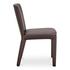 Monte Dining Chair Dark Brown Vegan Leather - Set Of Two by Moes Home