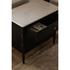 Eleanor Nightstand Black by Moes Home