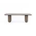 Rutherford Coffee Table-Ashen Brown by FOUR HANDS