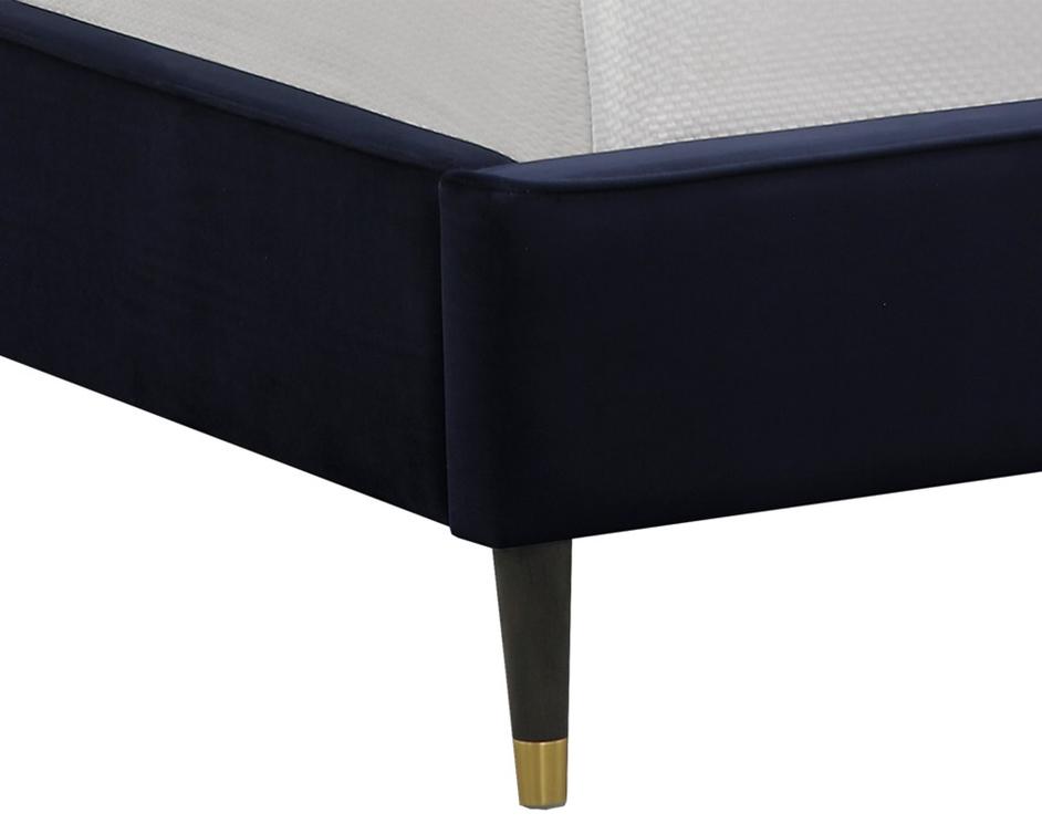 Yosi Bed - Queen - Abbington Navy by Sunpan
