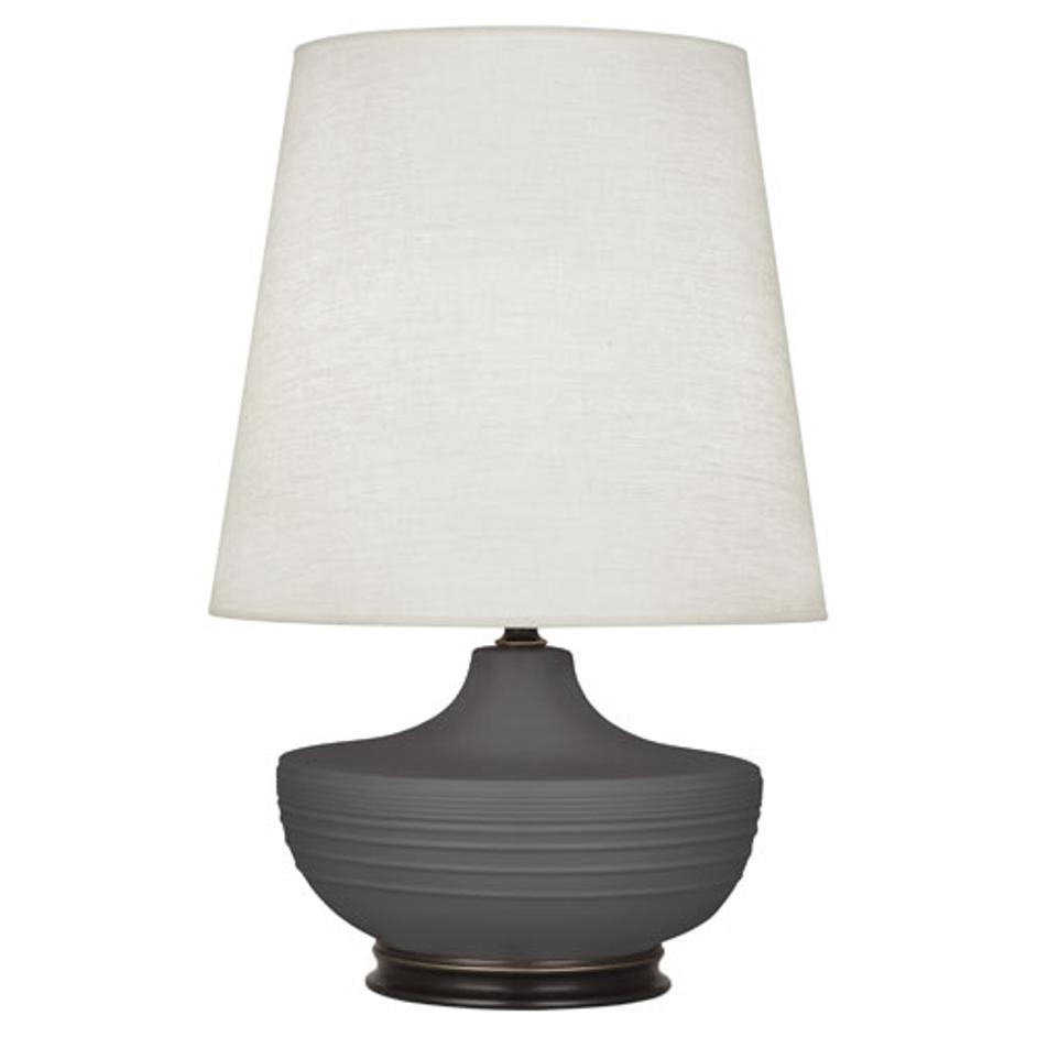 Matte Ash Michael Berman Nolan Table Lamp by Robert Abbey