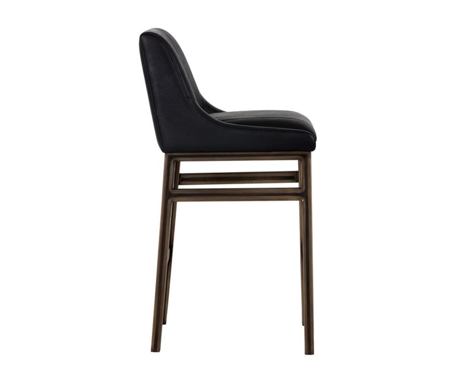 Halden Barstool - Vintage Black by Sunpan