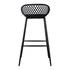 PIAZZA OUTDOOR BARSTOOL BLACK by Moes Home