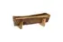 Chamcha Wood Triangle Bench by PHILLIPS COLLECTION