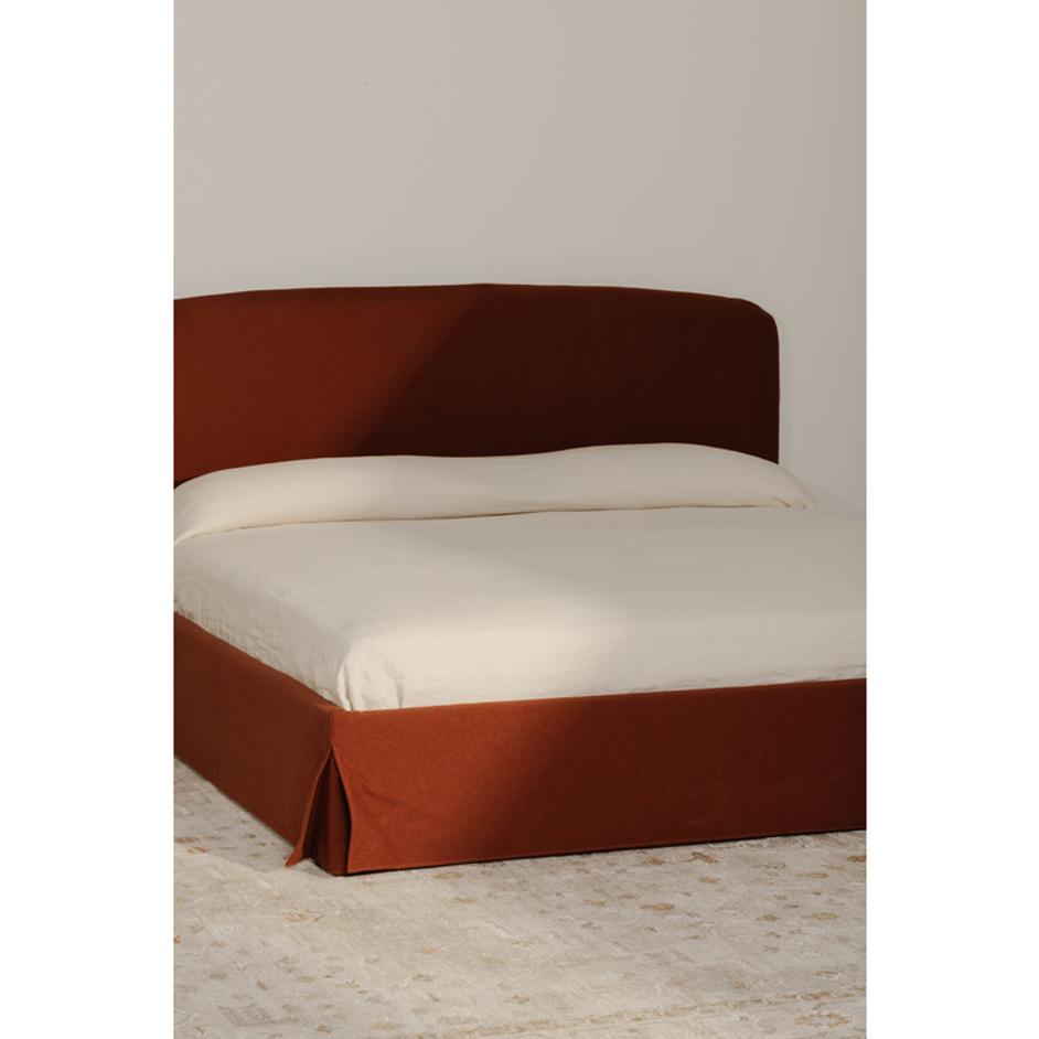 Joan Queen Storage Bed Rust by Moes Home