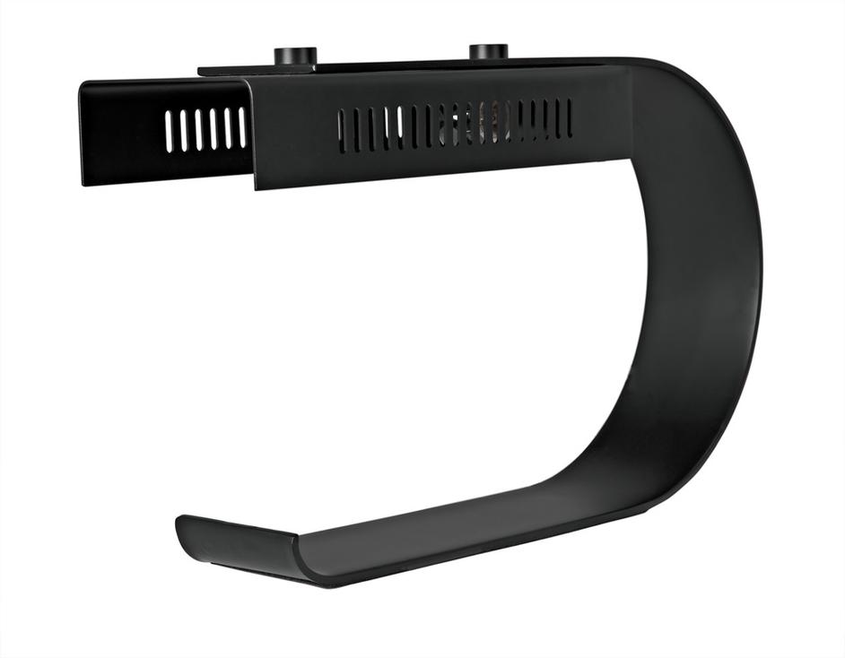 Alfred Table Lamp, Black Metal by Noir Furniture