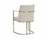 Rayla Dining Armchair - Belfast Oatmeal by Sunpan