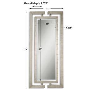 Jamal Silver Mirror by Uttermost