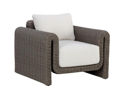 TIBI ARMCHAIR - GREY - LOUIS CREAM by Sunpan