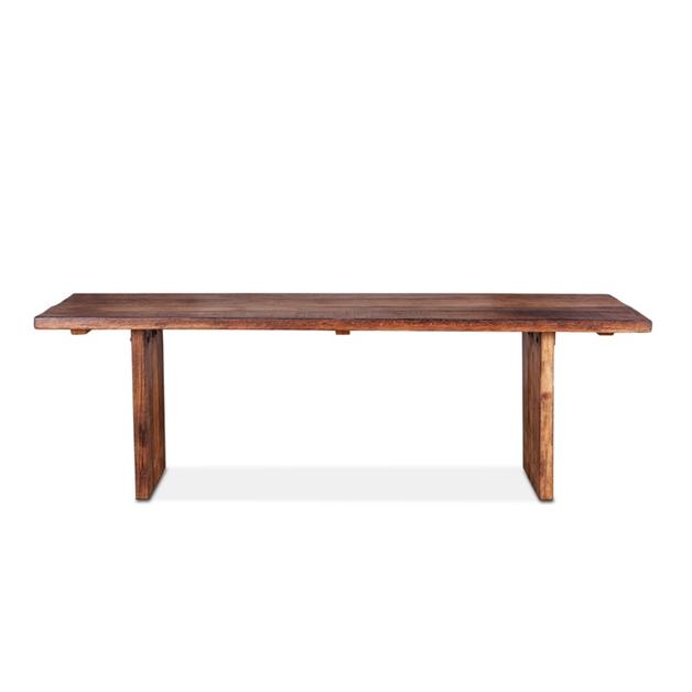 Barnwood 94" Dining Table Natural by Home Trends & Design