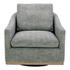 Linden Swivel Chair Slated Moss by Moes Home