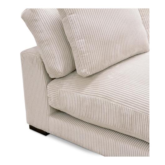Plunge Slipper Chair Cappuccino by Moes Home