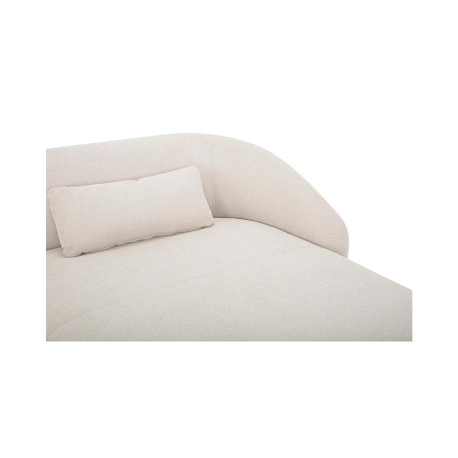 Amelia Right Arm Facing Chaise Warm White by Moes Home