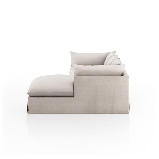 Habitat 2Pc Raf Sectional In 133'' In Moon by FOUR HANDS