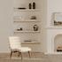 Arlo Accent Chair Off White by Moes Home