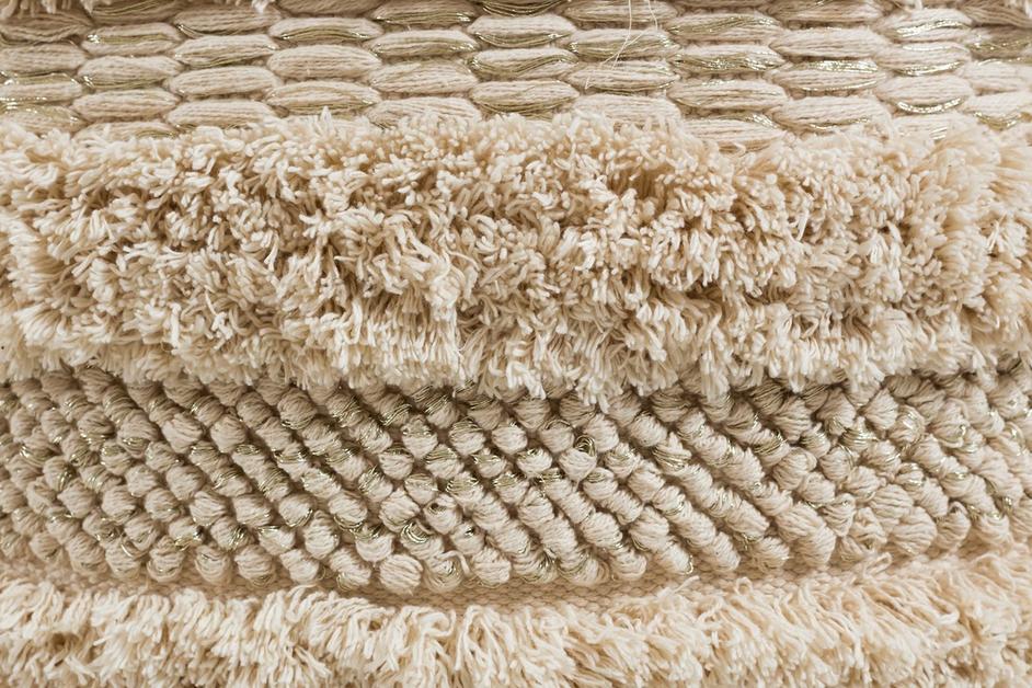 Yorba Cotton  Pouf by tov furniture